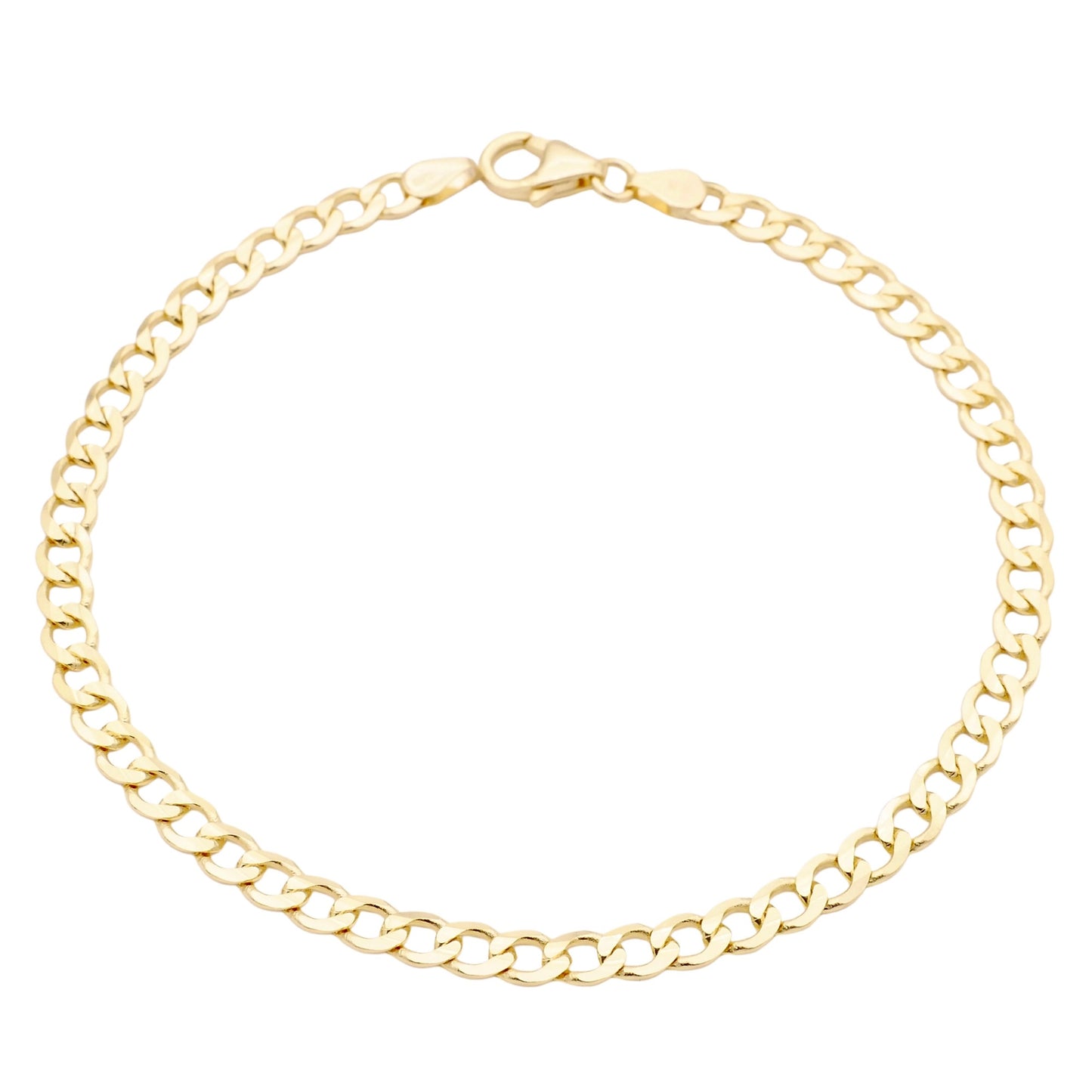 Panzerarmband in 585er Gold