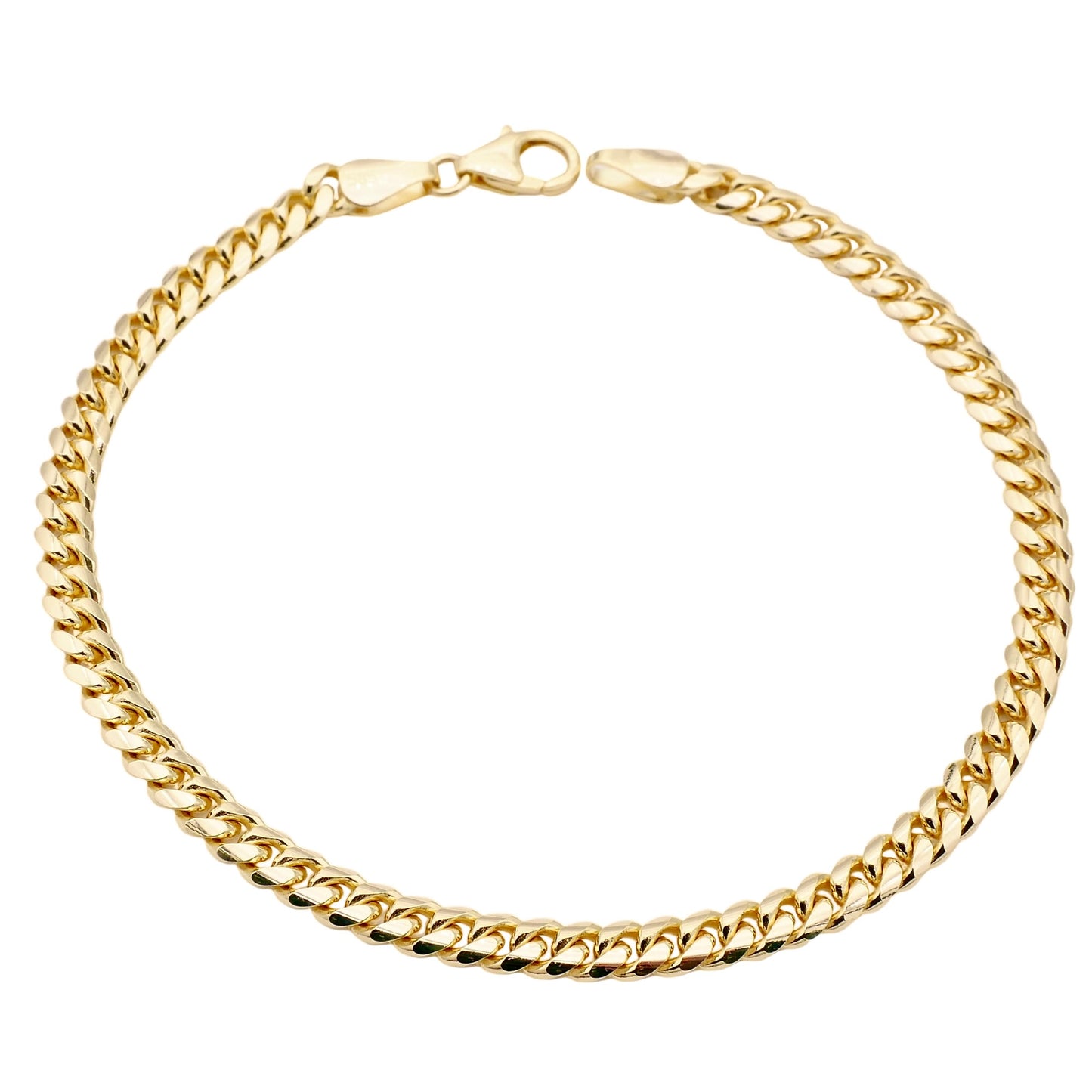 Panzerarmband in 585er Gold
