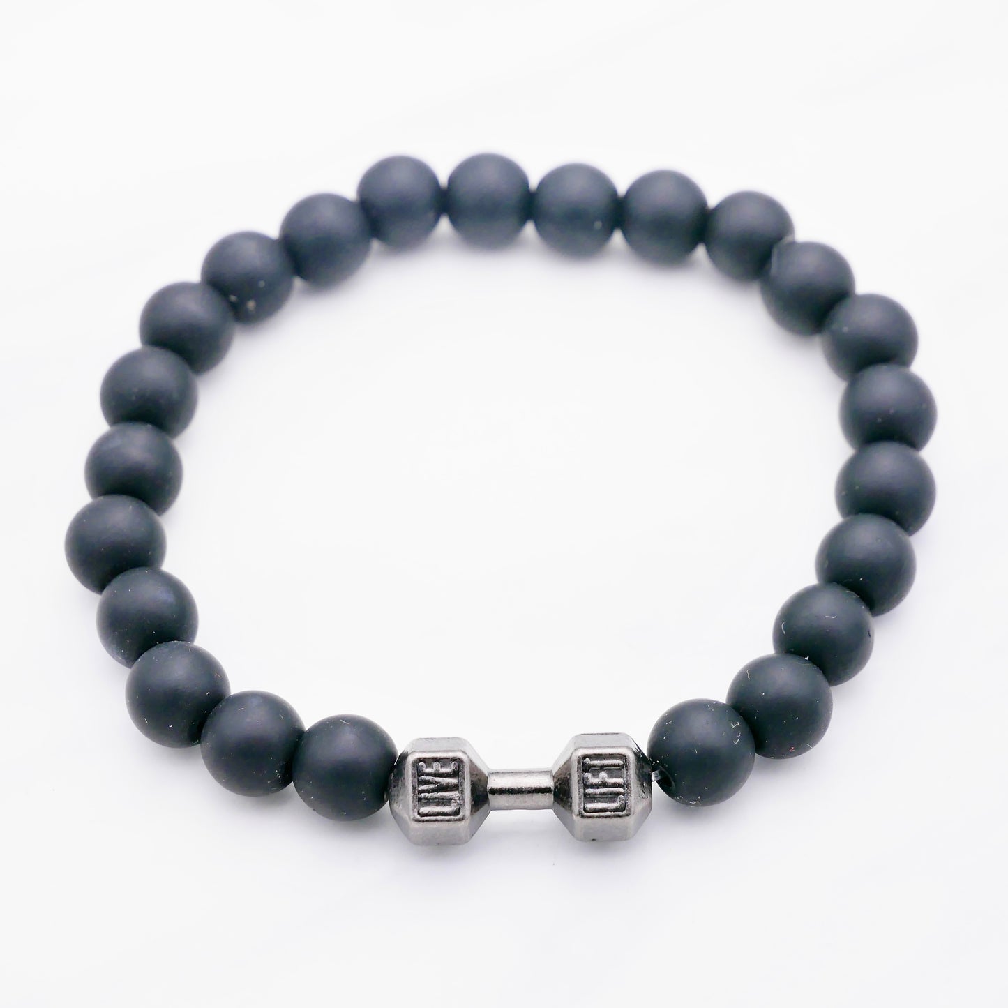 Stepson. Herren Armband Naturstein Onyx
