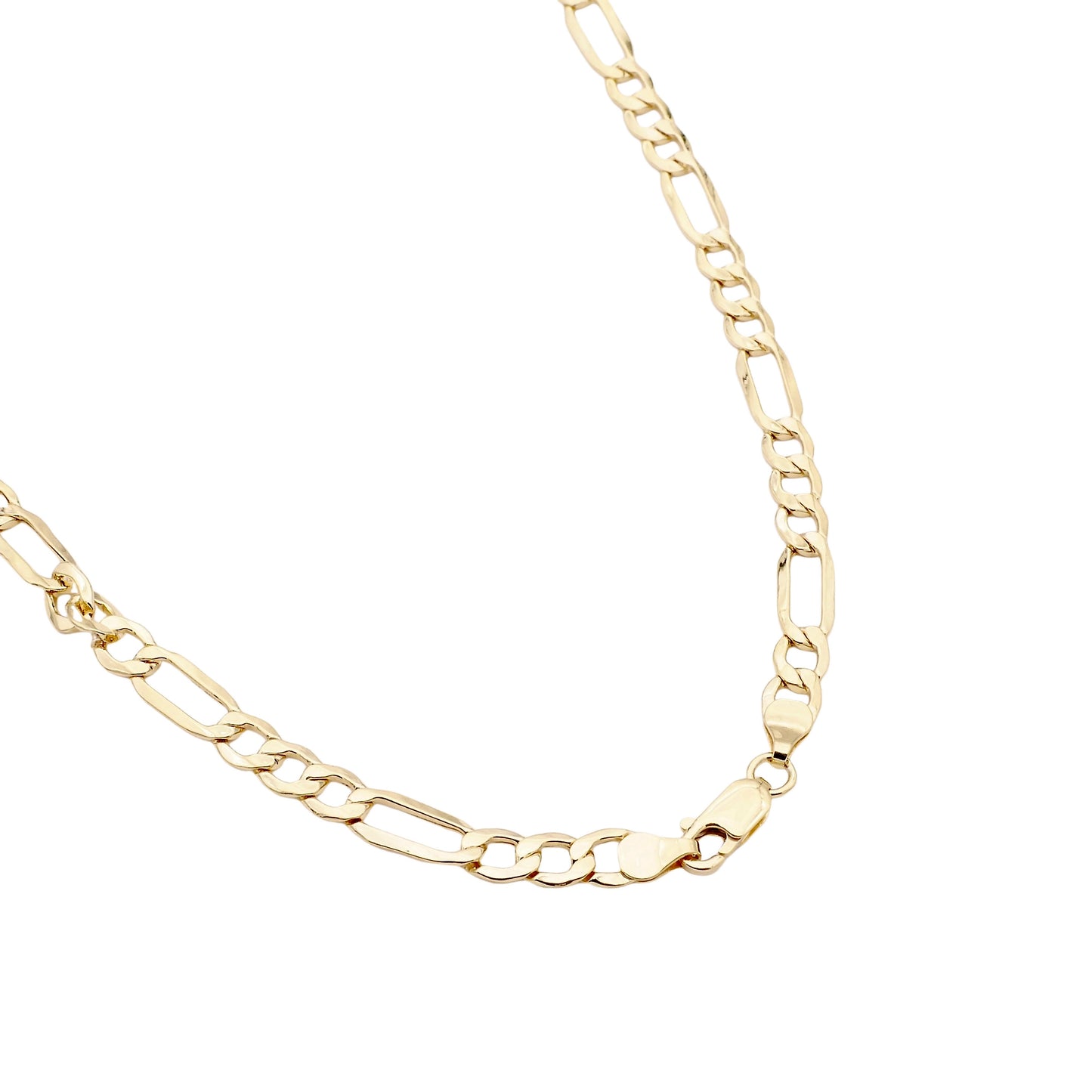Figaro Panzer Halsgoldkette in 585er Gold