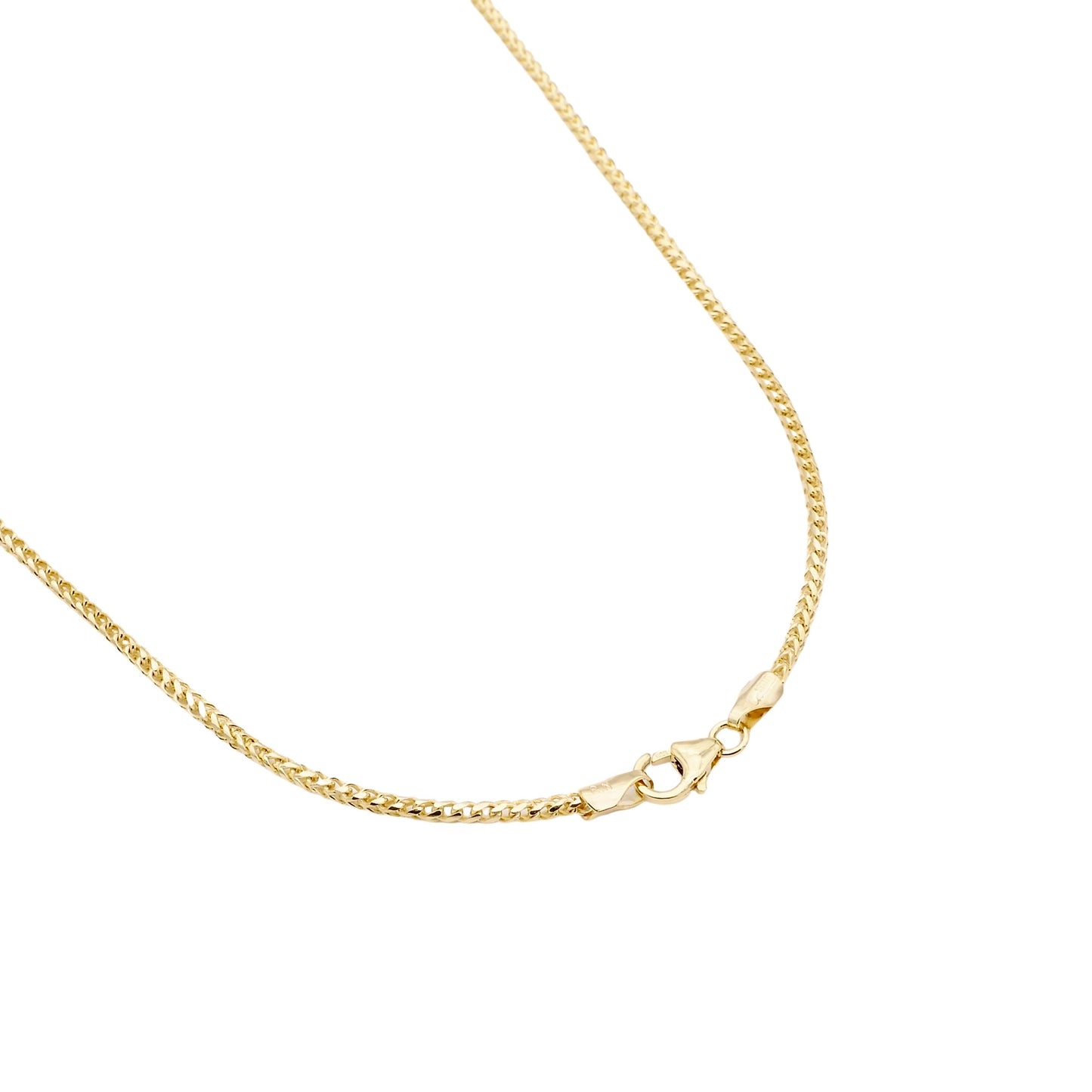 Glieder Halsgoldkette in 585er Gold