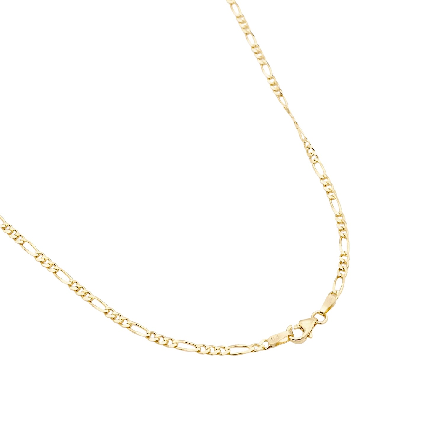 Figaro Panzer Halsgoldkette in 585er Gold