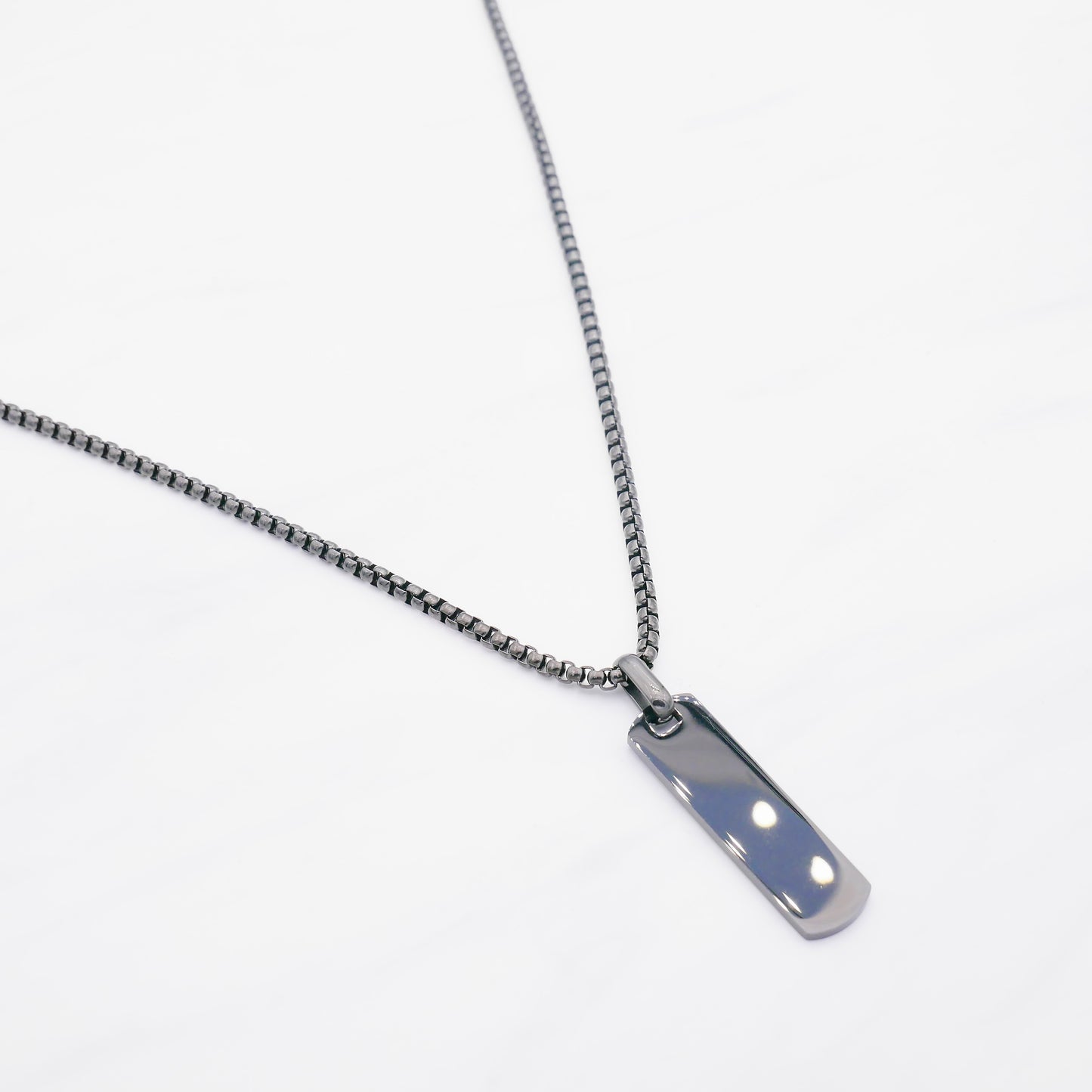 Stepson.Halskette Gold – 55 cm | Edelstahl Black