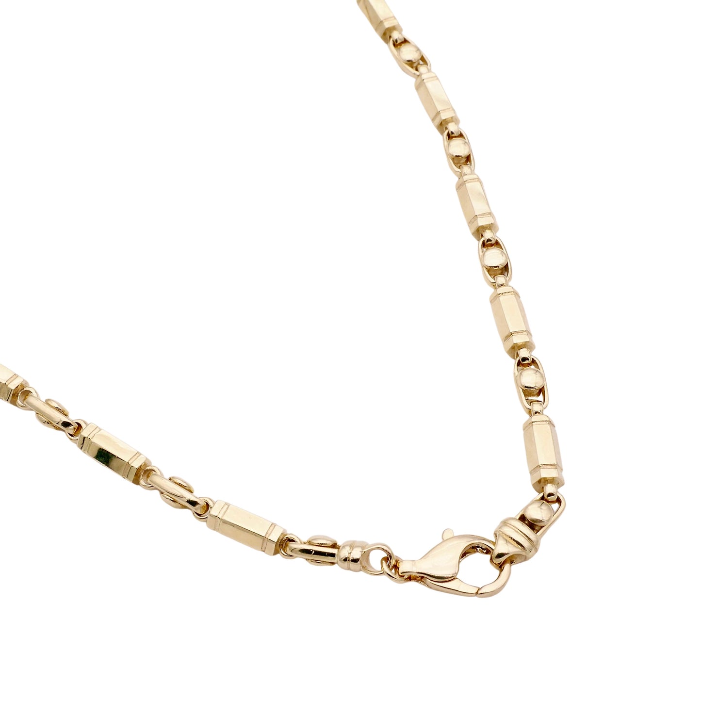 Glieder Halsgoldkette in 585er Gold