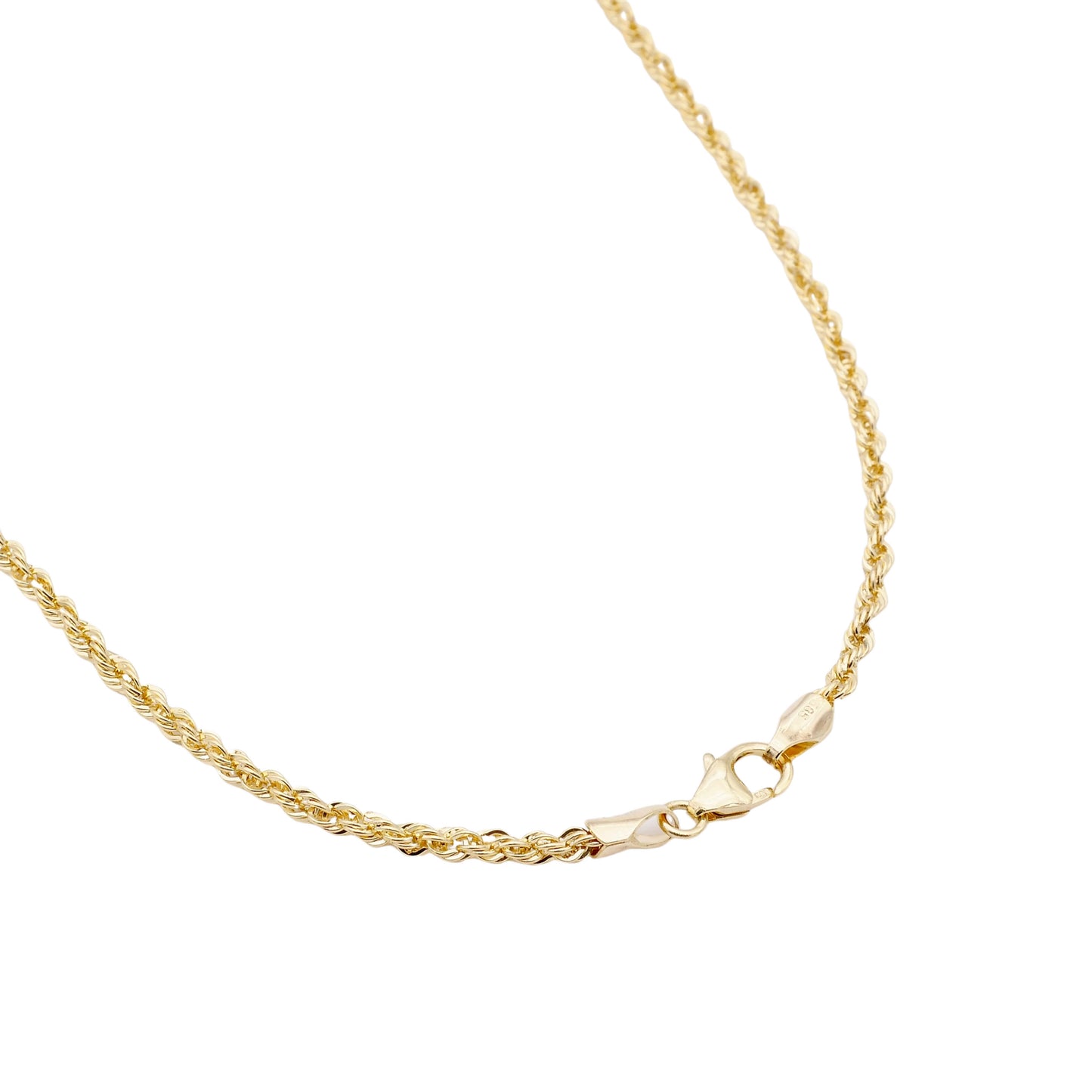 Kordel Halsgoldkette in 585er Gold
