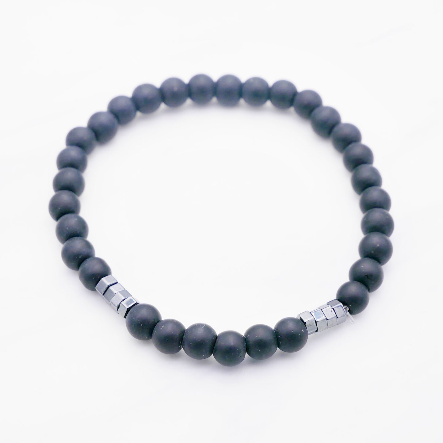 Stepson. Herren Armband Naturstein Onyx