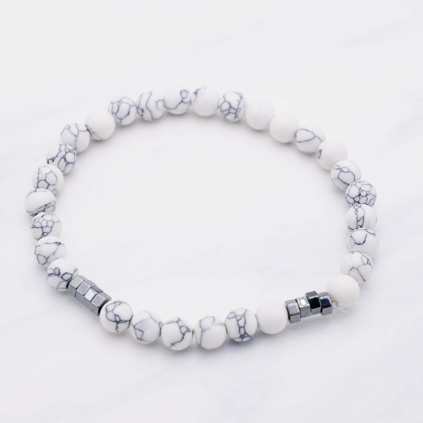 Stepson. Herren Armband Naturstein Magnesit