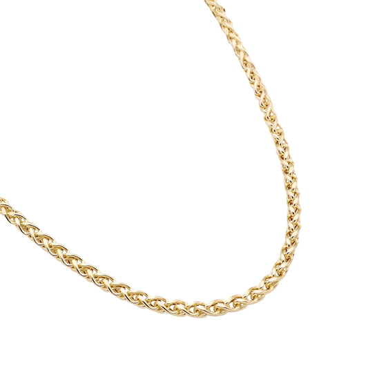 Glieder Halsgoldkette in 585er Gold