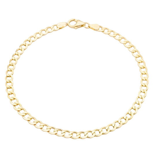 Panzerarmband in 585er Gold