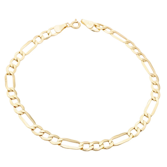 Panzerarmband in 585er Gold
