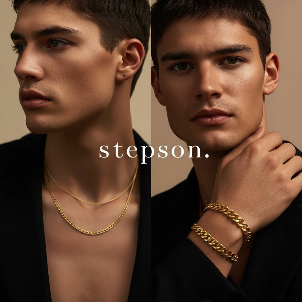 Figaro Panzer Halsgoldkette in 585er Gold