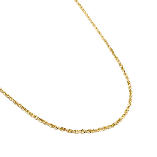 Kordel Halsgoldkette in 585er Gold