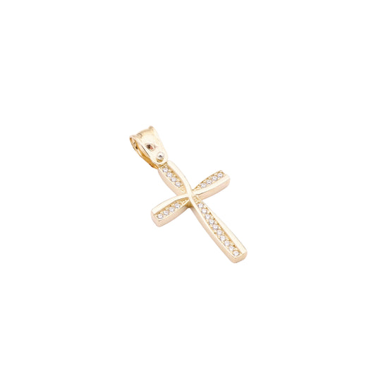 Kreuzanhänger in 585er Gold
