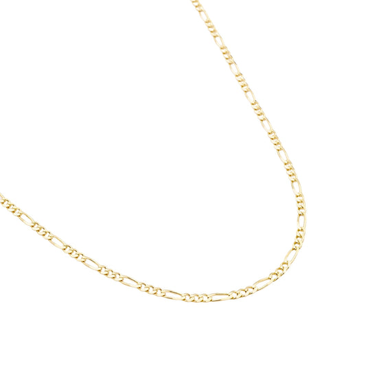 Figaro Panzer Halsgoldkette in 585er Gold
