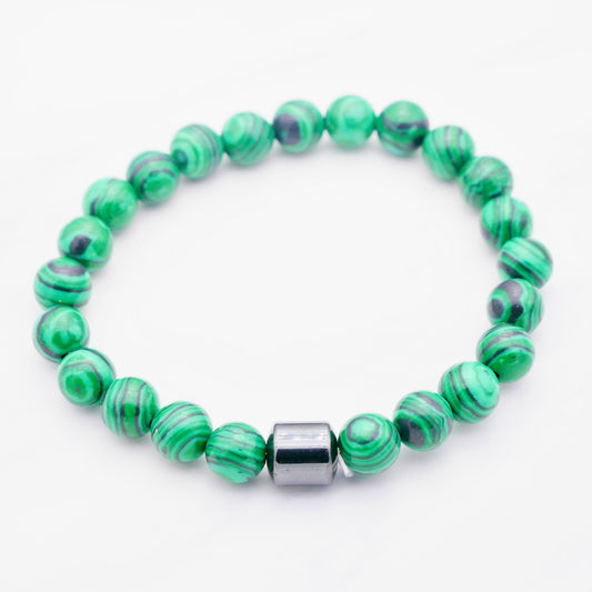 Stepson. Stein Armband Malachit