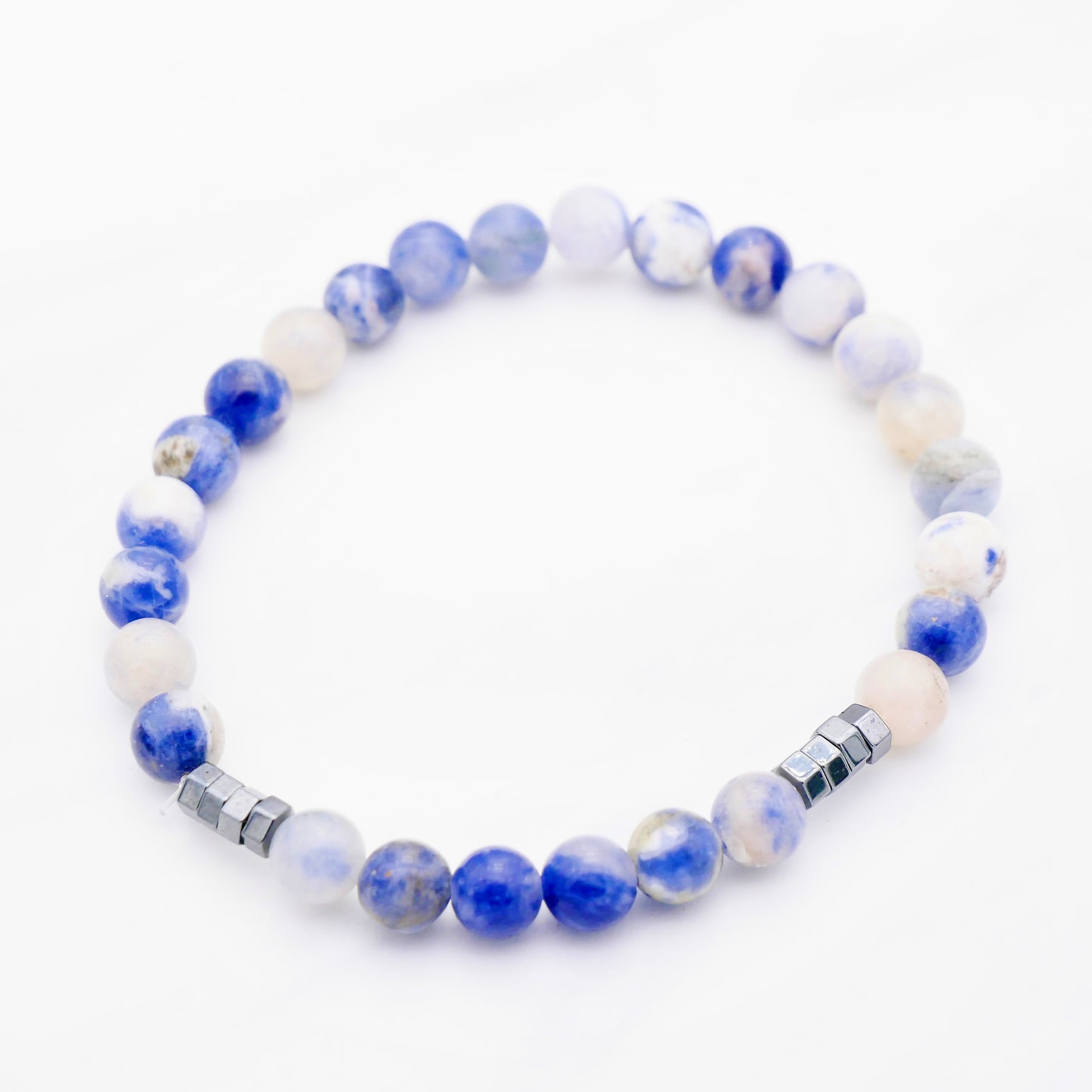 Stepson. Herren Armband Naturstein Lapislazuli