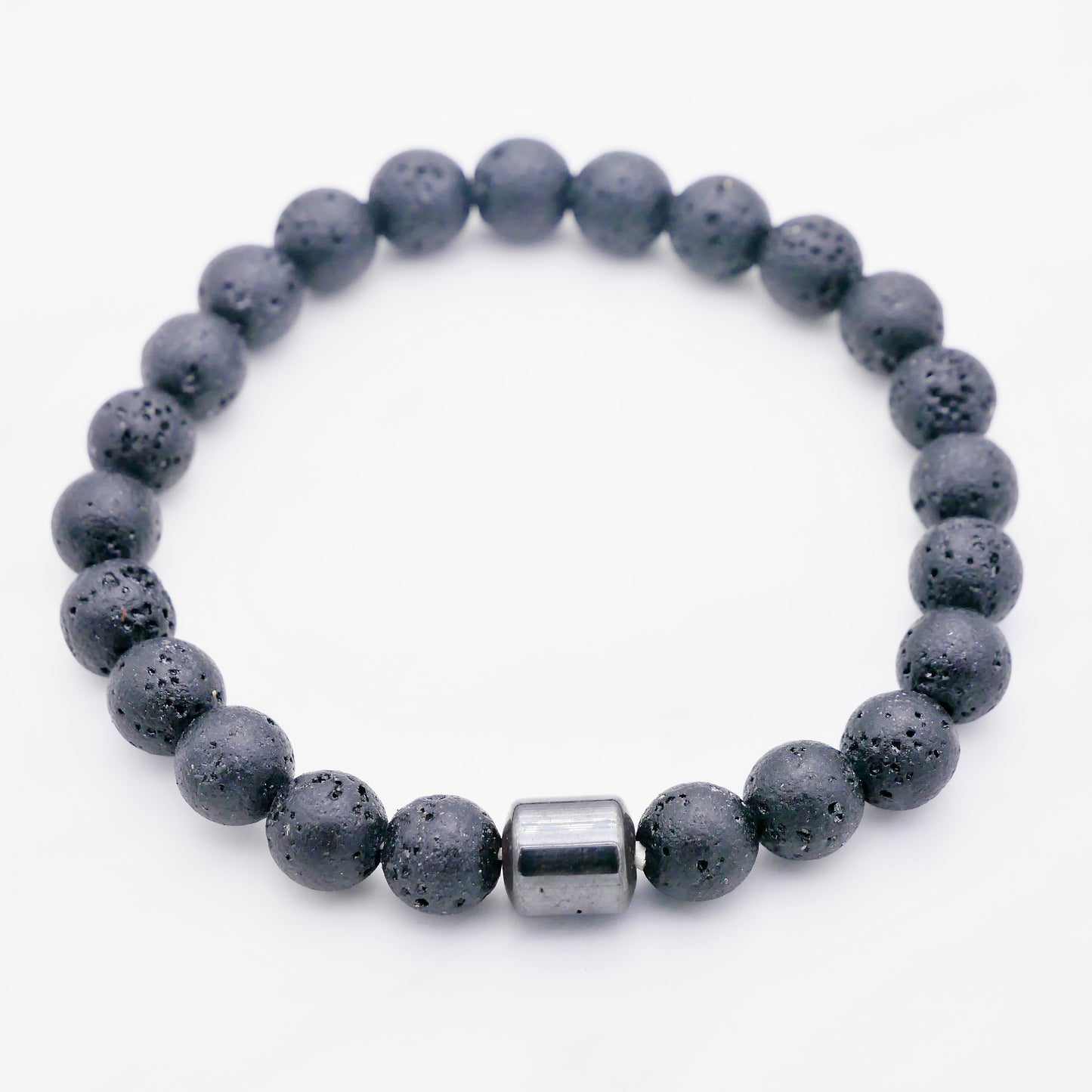 Stepson. Stein Armband Lava