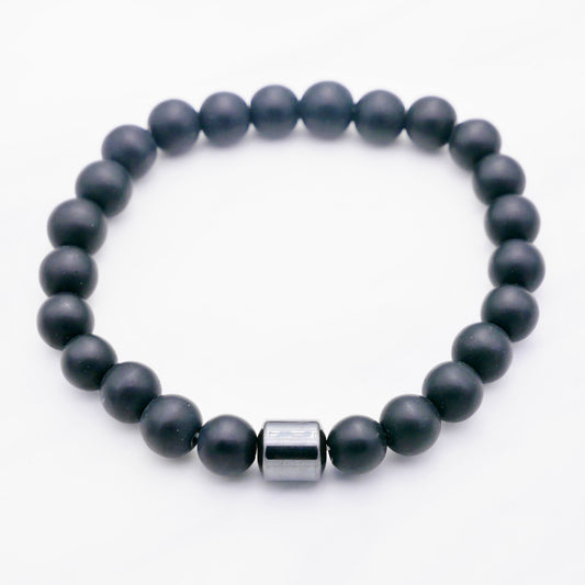 Stepson. Stein Armband Onyx